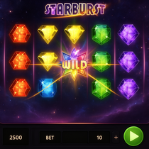 Winrolla - Starburst Slot Game - Klassischer NetEnt Slot