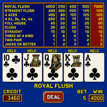 Winrolla - Video Poker - Jacks or Better Variante